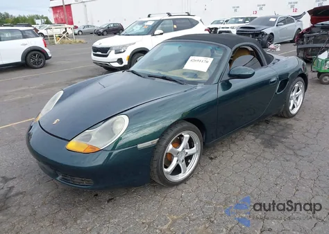 2000 Porsche Boxster z USA, uszkodzony, nr VIN WP0CA2983YU626936